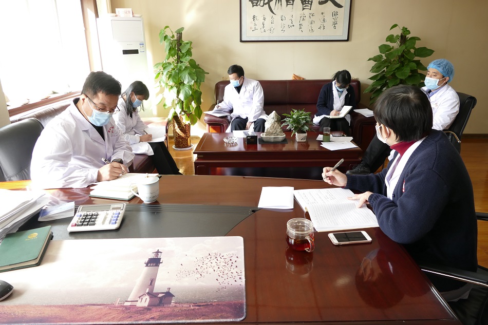 我院召开第十九次疫情防控工作会议