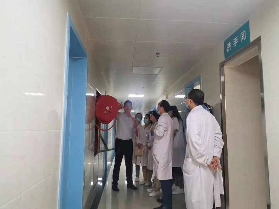 我院开展全院消防安全培训