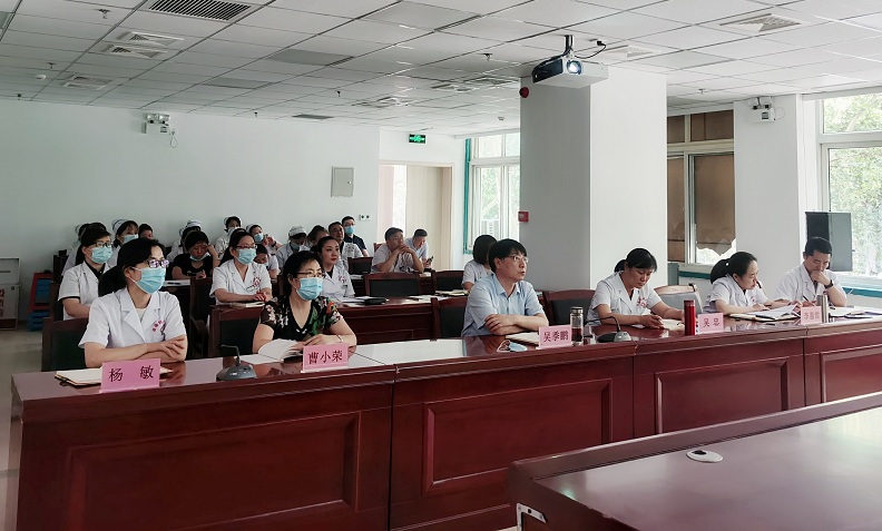 陕西地矿医院召开2022年第二季度医疗质量质控分析会